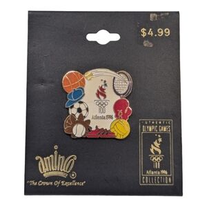 Vintage Olympics Atlanta 1996 Sports Pin